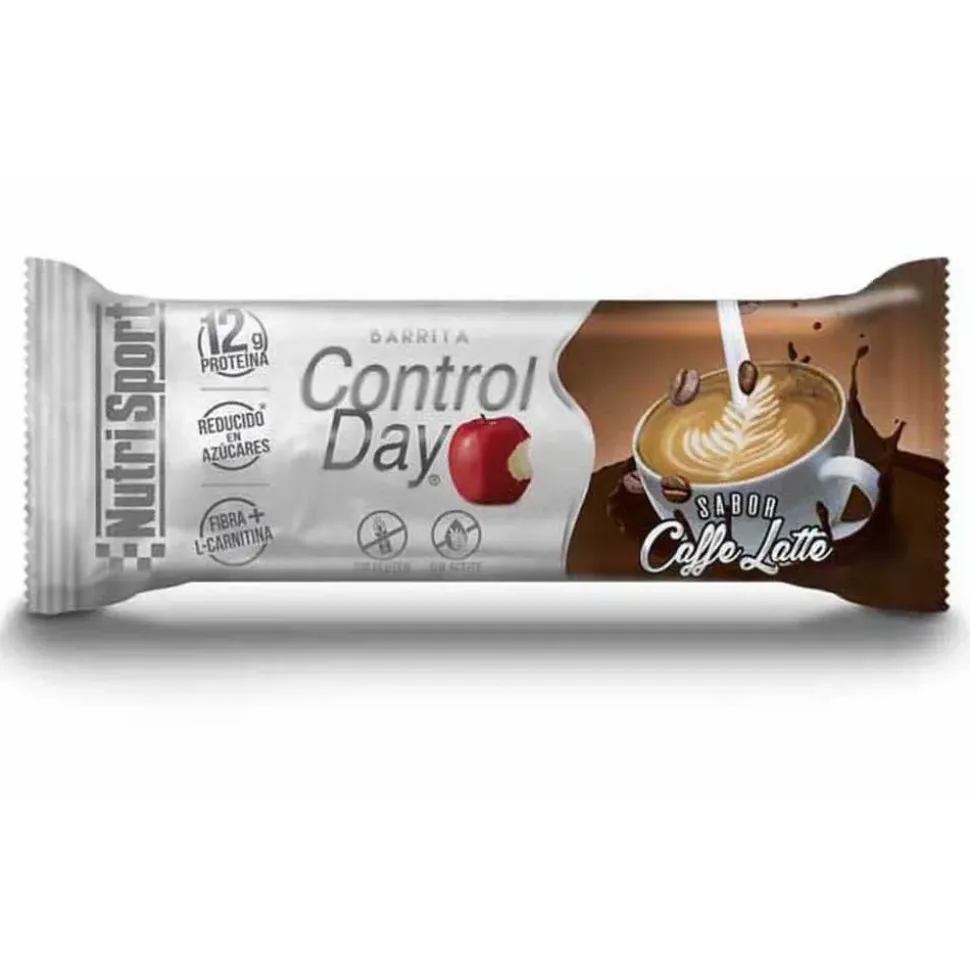 Nutrisport Barrita de proteínas Control Day Caffe Latte 44g