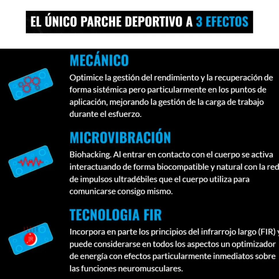 Omstrip Parche médico Mix 4 Sport+4 Therapy