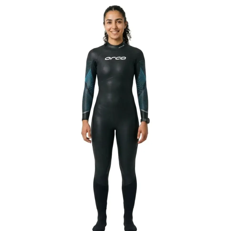 Orca Traje de neopreno de manga larga para mujer Athlex Flex