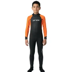 Orca Traje de neopreno junior de manga larga Vitalis Squad Hi-Vis