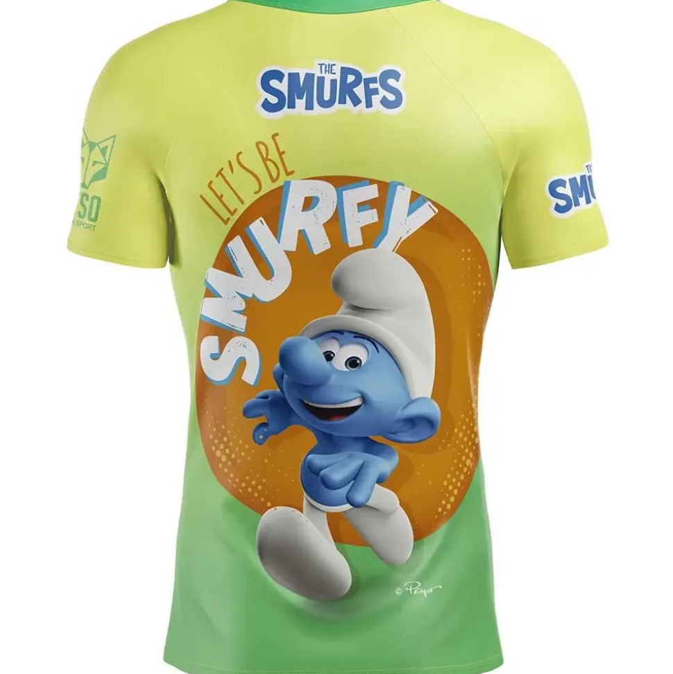 Otso Camiseta de manga corta Smurf Running