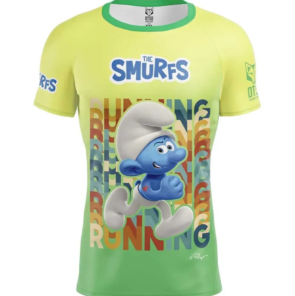 Otso Camiseta de manga corta Smurf Running