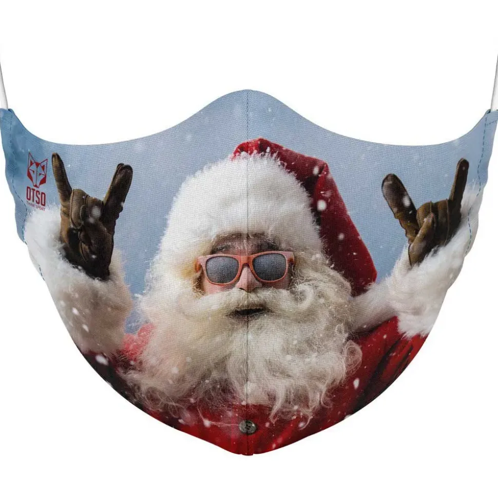 Otso Máscara protectora Funny Santa Claus