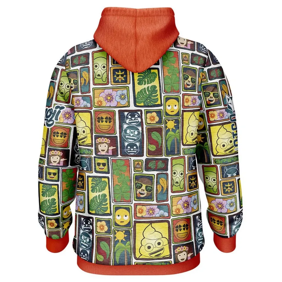 Otso Sudadera con capucha Emoji Portrait