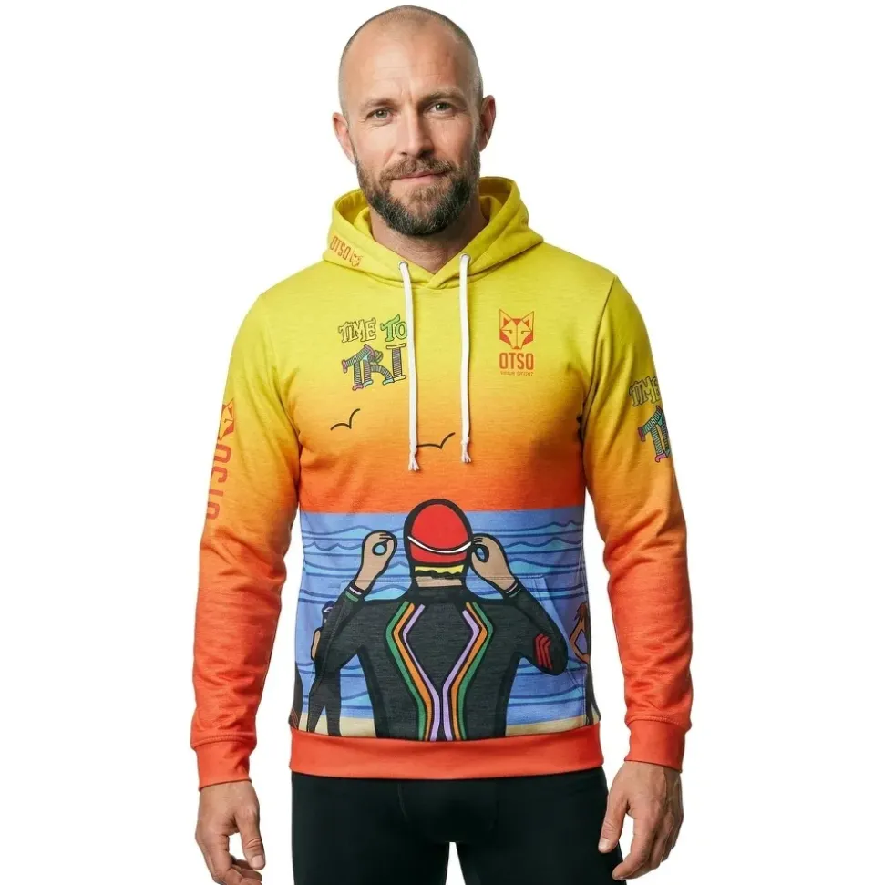 Otso Sudadera con capucha Time to tri Man Swin