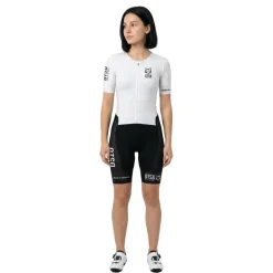 Otso Traje de triatlón de manga corta Black & White