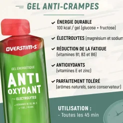Overstims Gel energético AOX Frutos Rojos 34g