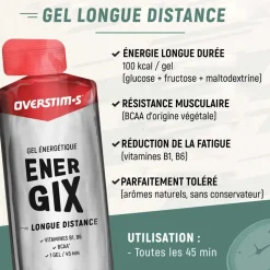 Overstims Gel energético Energix Caramelo Salado 34g