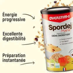 Overstims Mezclar Sportdej Muesli y chocolate Natillas 600g