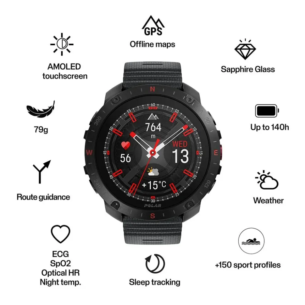 Polar Reloj Grit X2 Pro