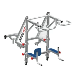 Poolbiking Estructura de entrenamiento acuático modular Poolfit Premium