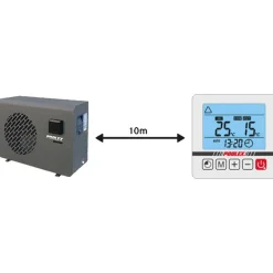 Poolex Bomba de calor inverter Silverline 120 11.3kW 4-6 m³/h reacondicionado