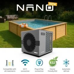 Poolex Bomba de calor Nano 2026 5Kw Reversible