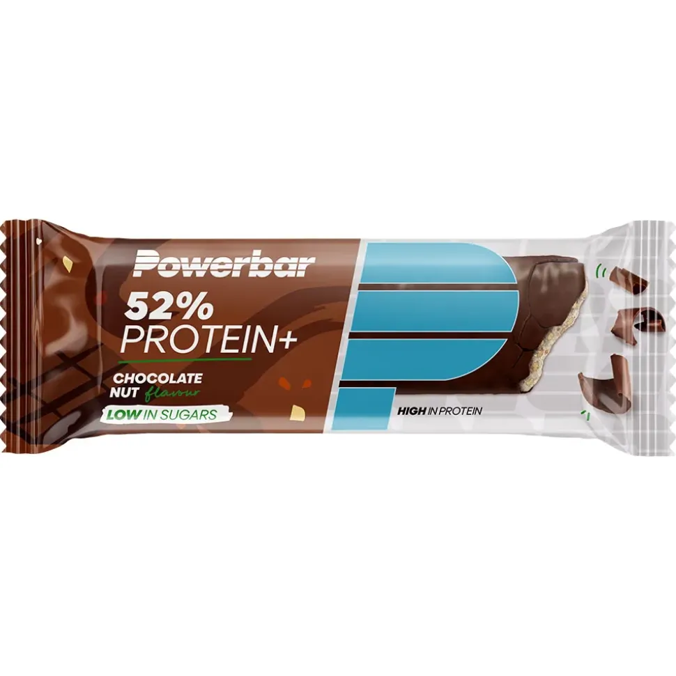 Powerbar Barrita de proteínas Plus 52% Nueces De Chocolate 50g
