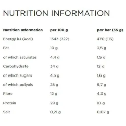 Powerbar Barrita de proteínas Plus Low Sugars Vainilla 35g