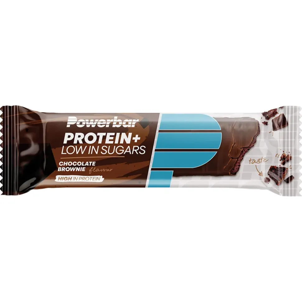 Powerbar Barrita de proteínas Plus Low Sugars Brownie de chocolate 35g