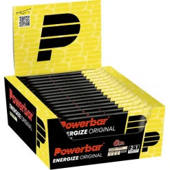 Powerbar Caja de Barras Energéticas Energize Original Galleta Crema 55g 15 unidades