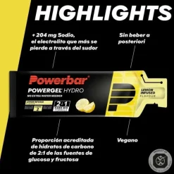 Powerbar Gel energético Lemon Infused 67ml