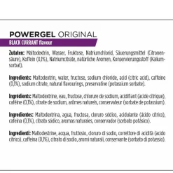 Powerbar Gel energético Powergel Grosella Negra 41g