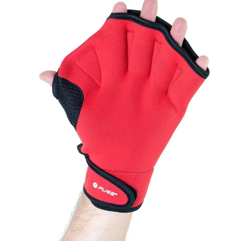 Pure2improve Guantes de natación