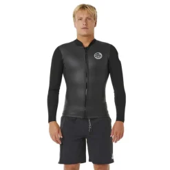 Rip Curl Camiseta térmica de manga larga con cremallera completa Dawn Patrol 1.5 mm ES