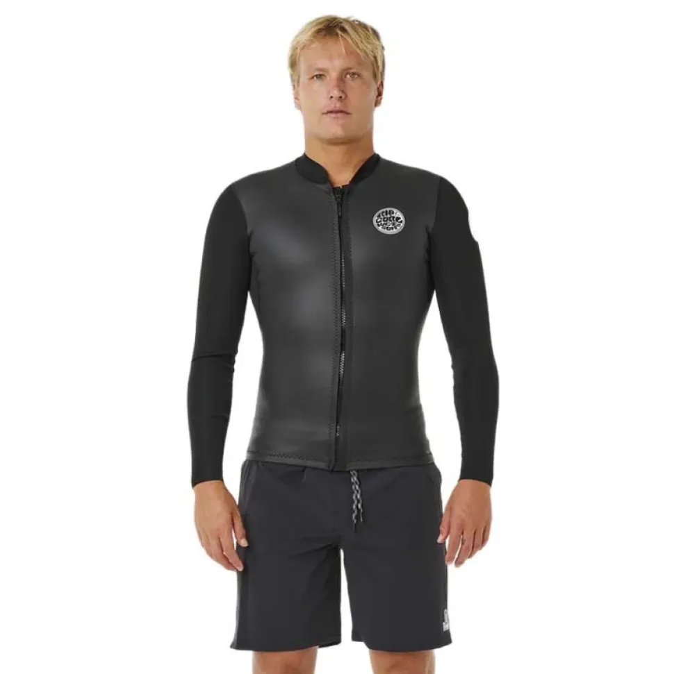 Rip Curl Camiseta térmica de manga larga con cremallera completa Dawn Patrol 1.5 mm ES