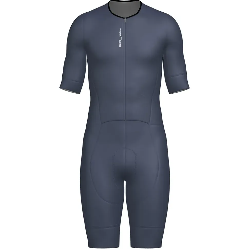 Santini Traje de triatlón de manga corta Leaf