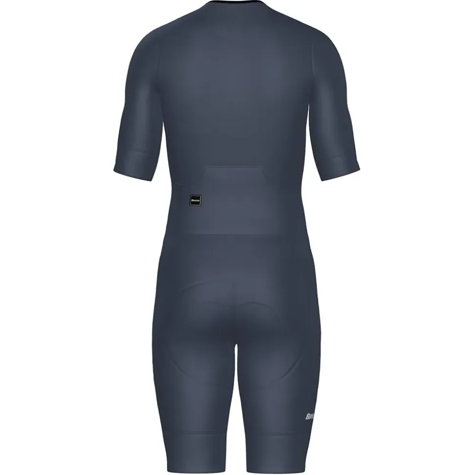 Santini Traje de triatlón de manga corta Leaf
