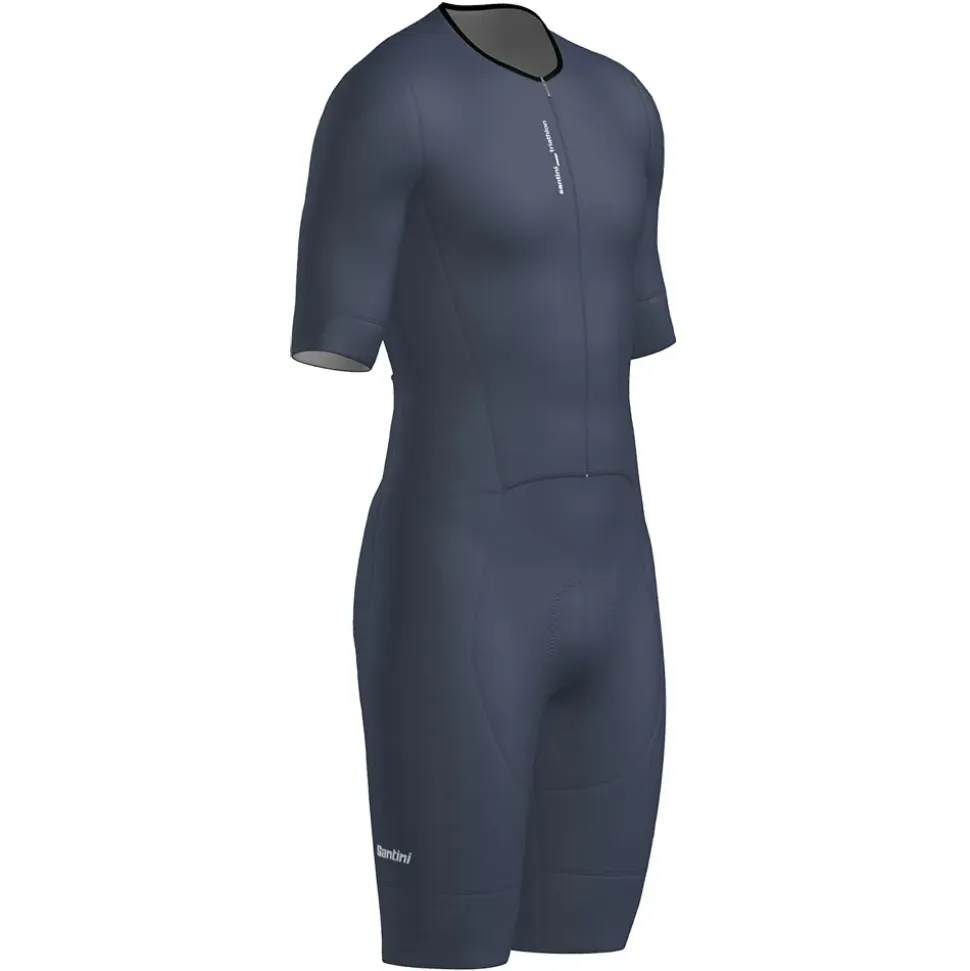 Santini Traje de triatlón de manga corta Leaf