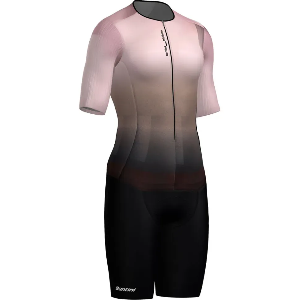 Santini Traje de triatlón de manga corta Viper