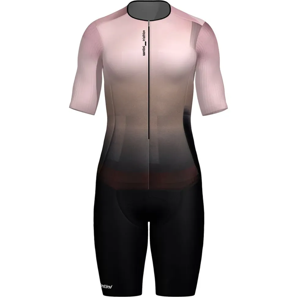 Santini Traje de triatlón de manga corta Viper
