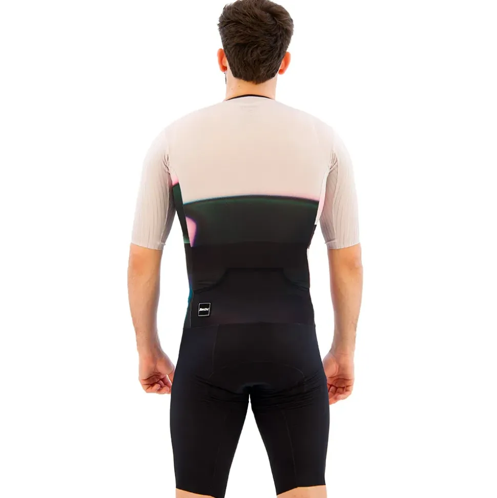 Santini Traje de triatlón de manga corta Viper