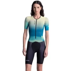 Santini Traje de triatlón de manga corta Viper Block