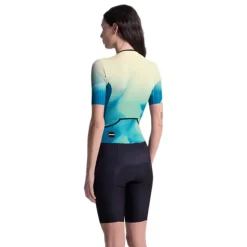 Santini Traje de triatlón de manga corta Viper Block