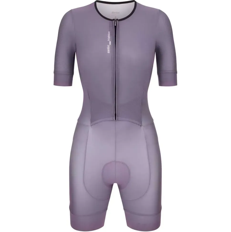 Santini Traje de triatlón de manga corta Leaf