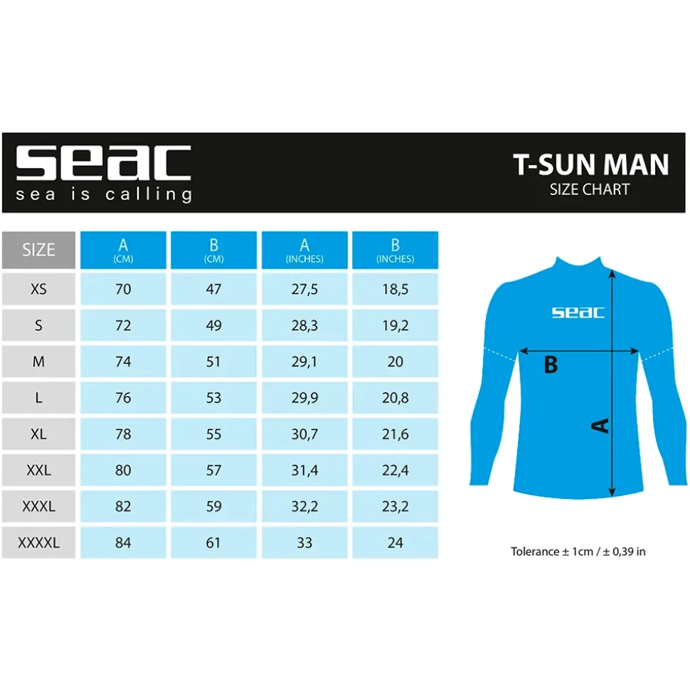SEAC Rash guard manga corta T-Sun