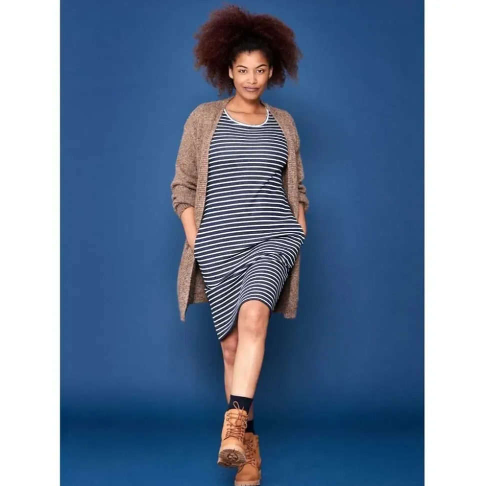 Sea Ranch Vestido midi de manga larga Daphne