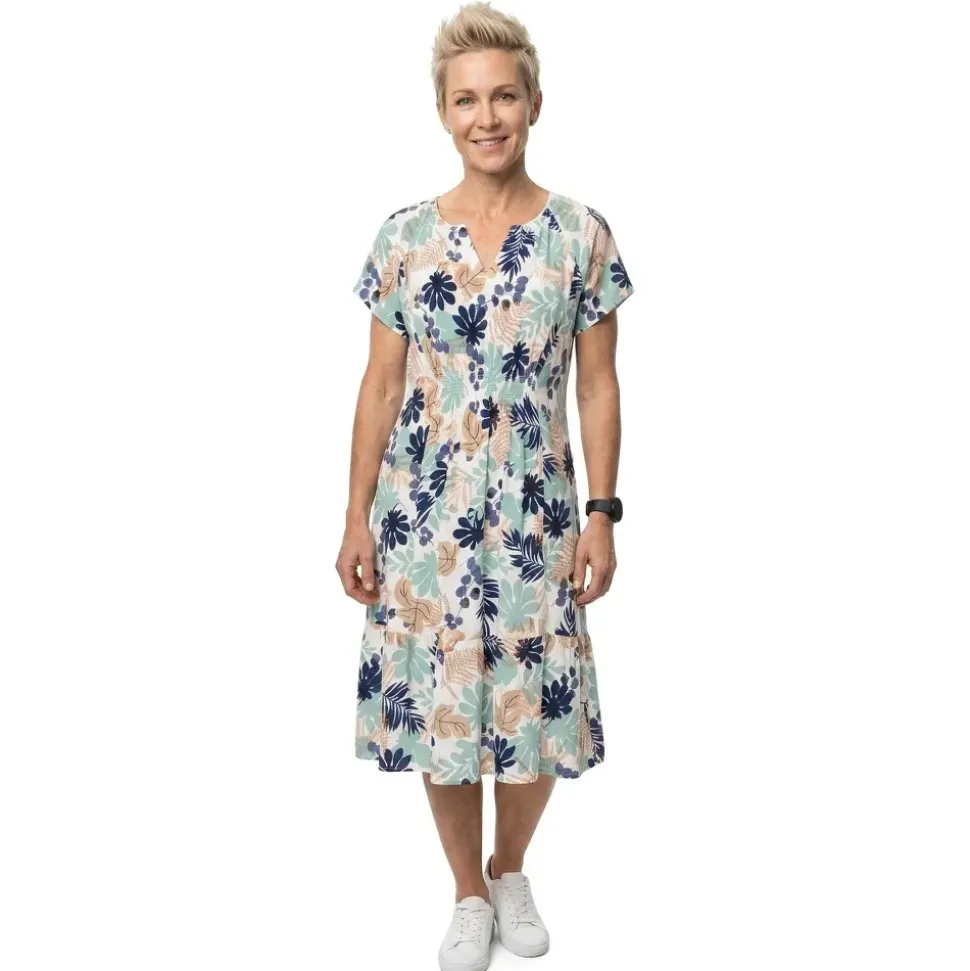 Sea Ranch Vestido midi de manga corta Enja
