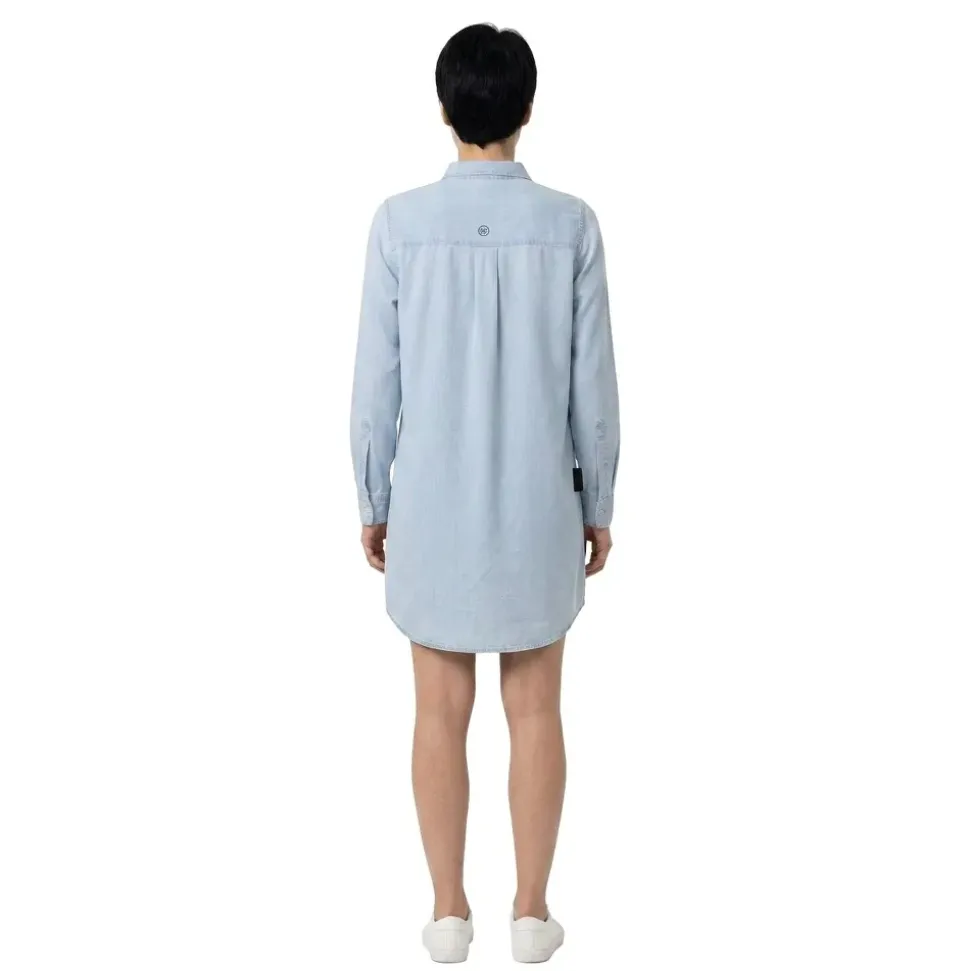 Sea Ranch Vestido midi de manga larga Linette
