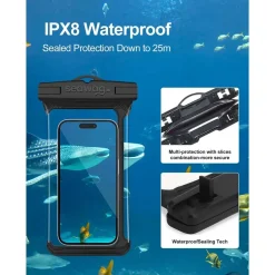Seawag Funda estanca Smart phone 6.9´´ with easy access to side buttons