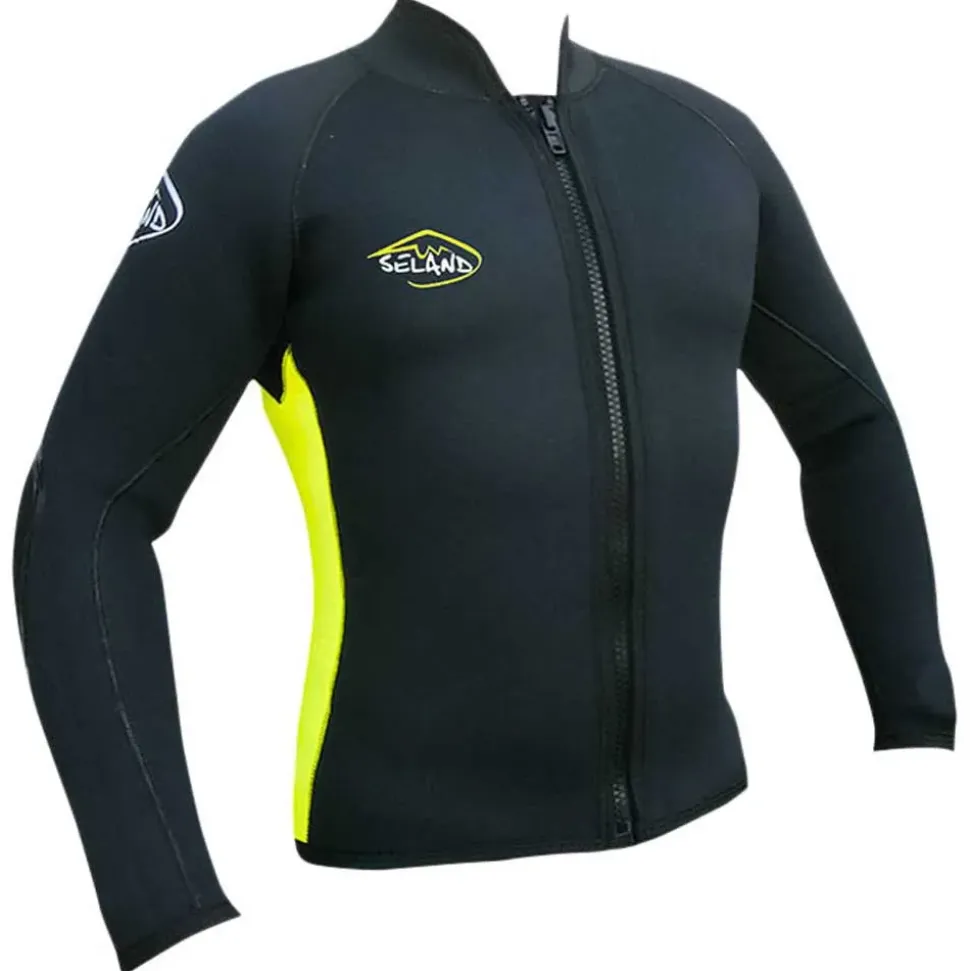 Seland Camiseta térmica de manga larga con cremallera completa Cabriel