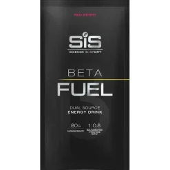 SIS Bebida energética monodosis Beta Fuel Baya roja 80g