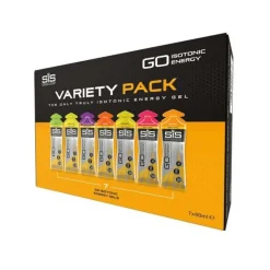 SIS Caja de geles energéticos GO Variety Pack Sabores Variados 60ml 7 unidades