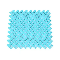 Softee Baldosa de suelo entrelazada alfombra de piscina 5 unidades