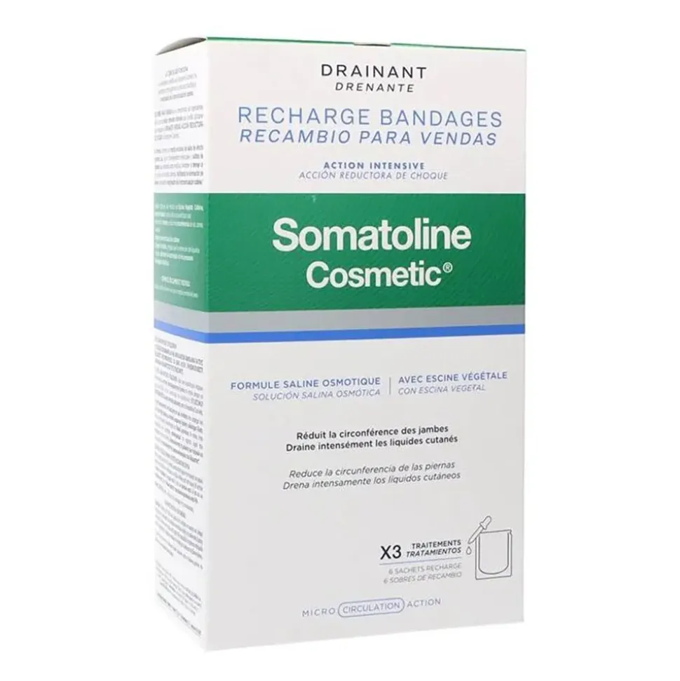 Somatoline Vendaje Pack Drenante Recarga