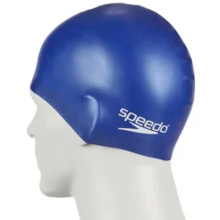 Speedo Gorro de natación Plain Moulded Silicone Junior