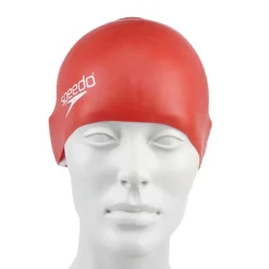 Speedo Gorro de natación Plain Moulded Junior