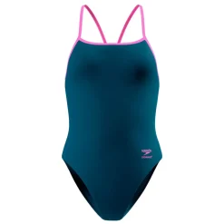Speedo Traje de baño Solid Turnback