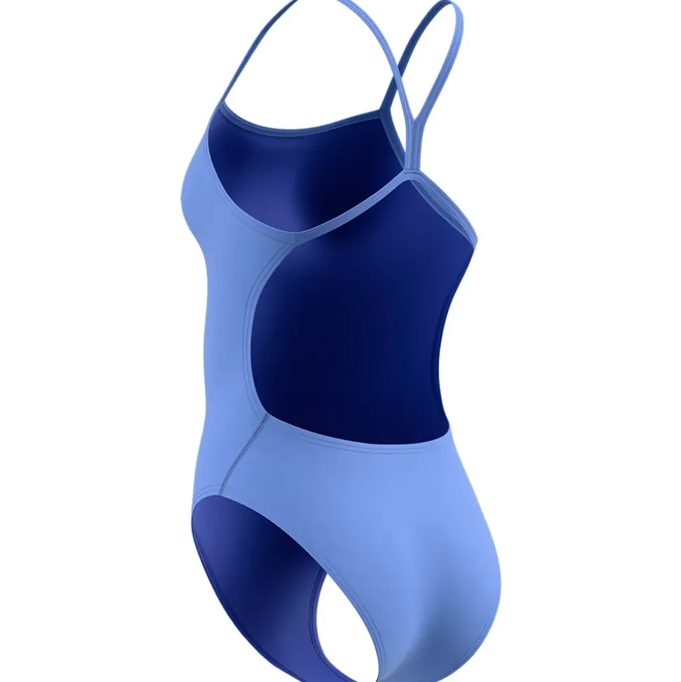 Speedo Traje de baño Solid V-Back 2.0