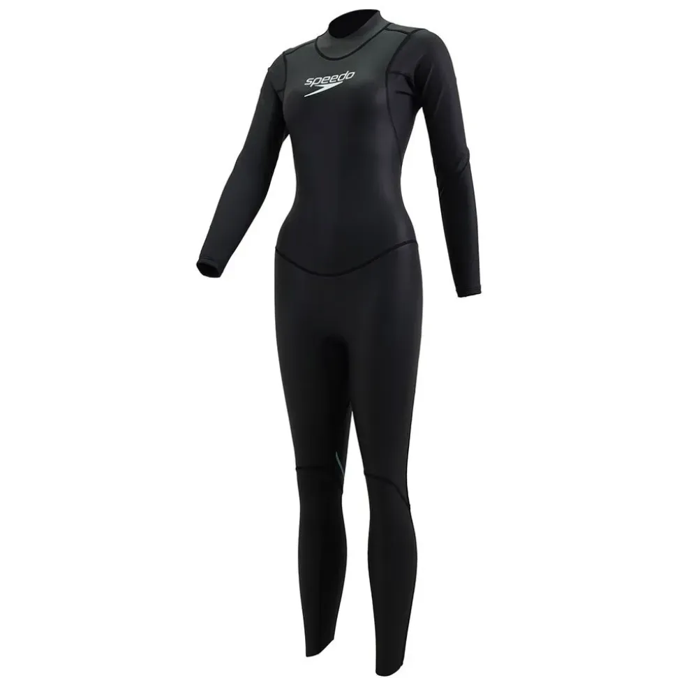 Speedo Traje de neopreno de manga larga para mujer Proton Thinswim